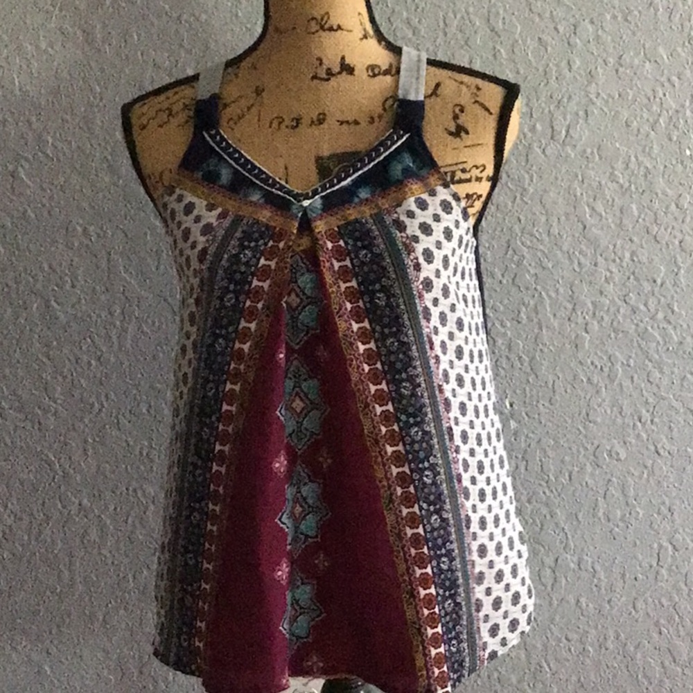 Bohemian Multicolor Women's Top